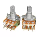 Biến Trở Volume Đôi 6 Chân-504 Biến Trở 500K